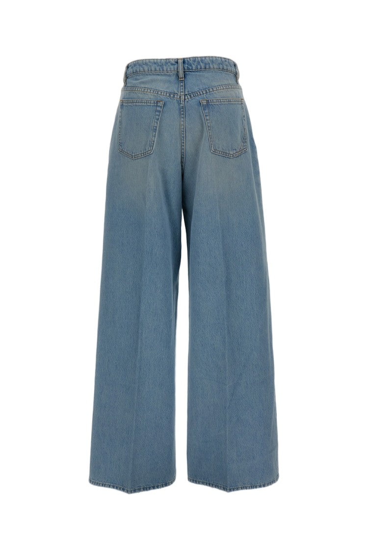 3X1 Lightweight Cotton Wide-Leg Jeans