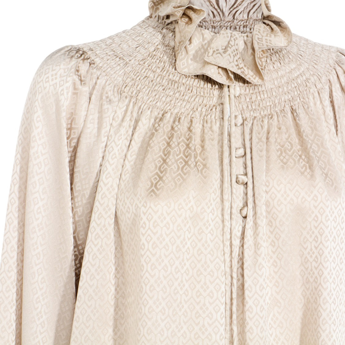 Burberry Beige Silk Shirt