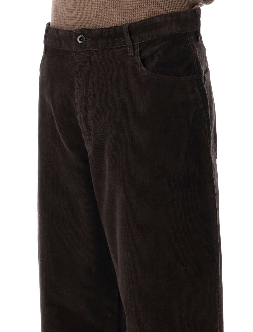 Studio Nicholson Textured Wide-Leg Relaxed Pants
