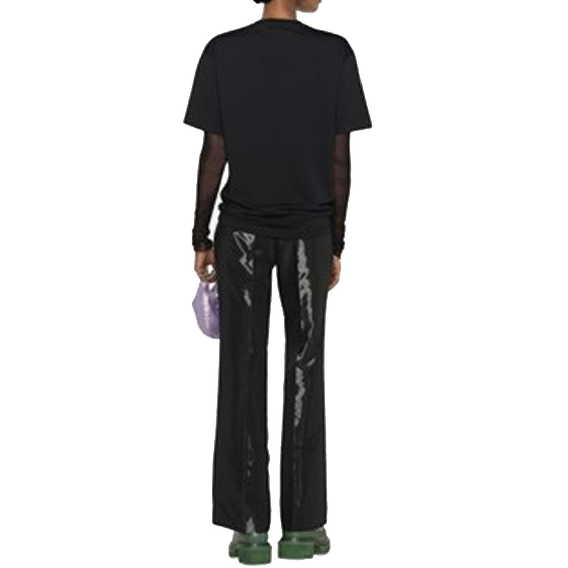 Ambush Black Cotton Logo T-Shirt