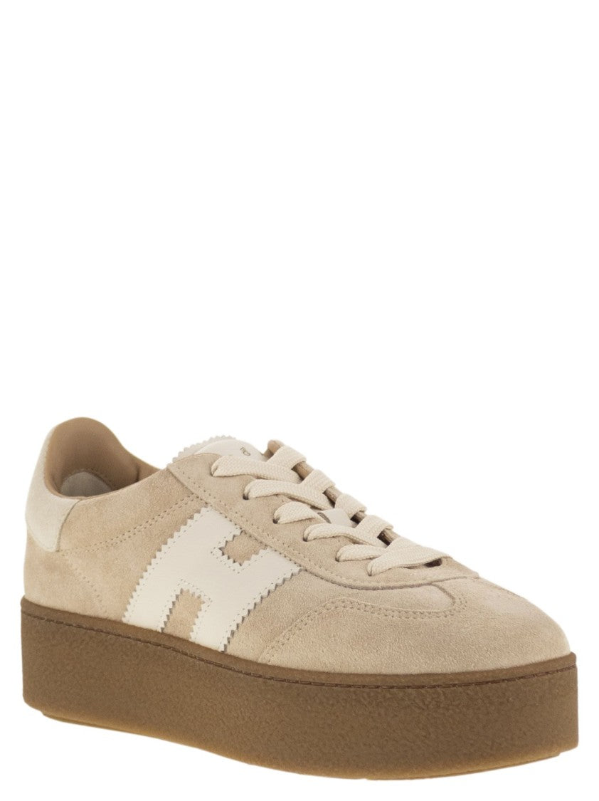 Hogan Cool - Suede Trainers With Thick Soles
