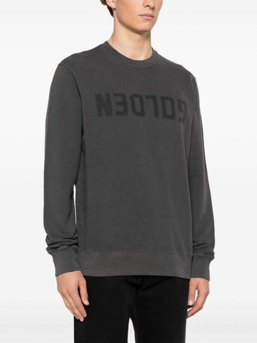 Golden Goose Golden Regular Distressed Cotton Sweatshirt