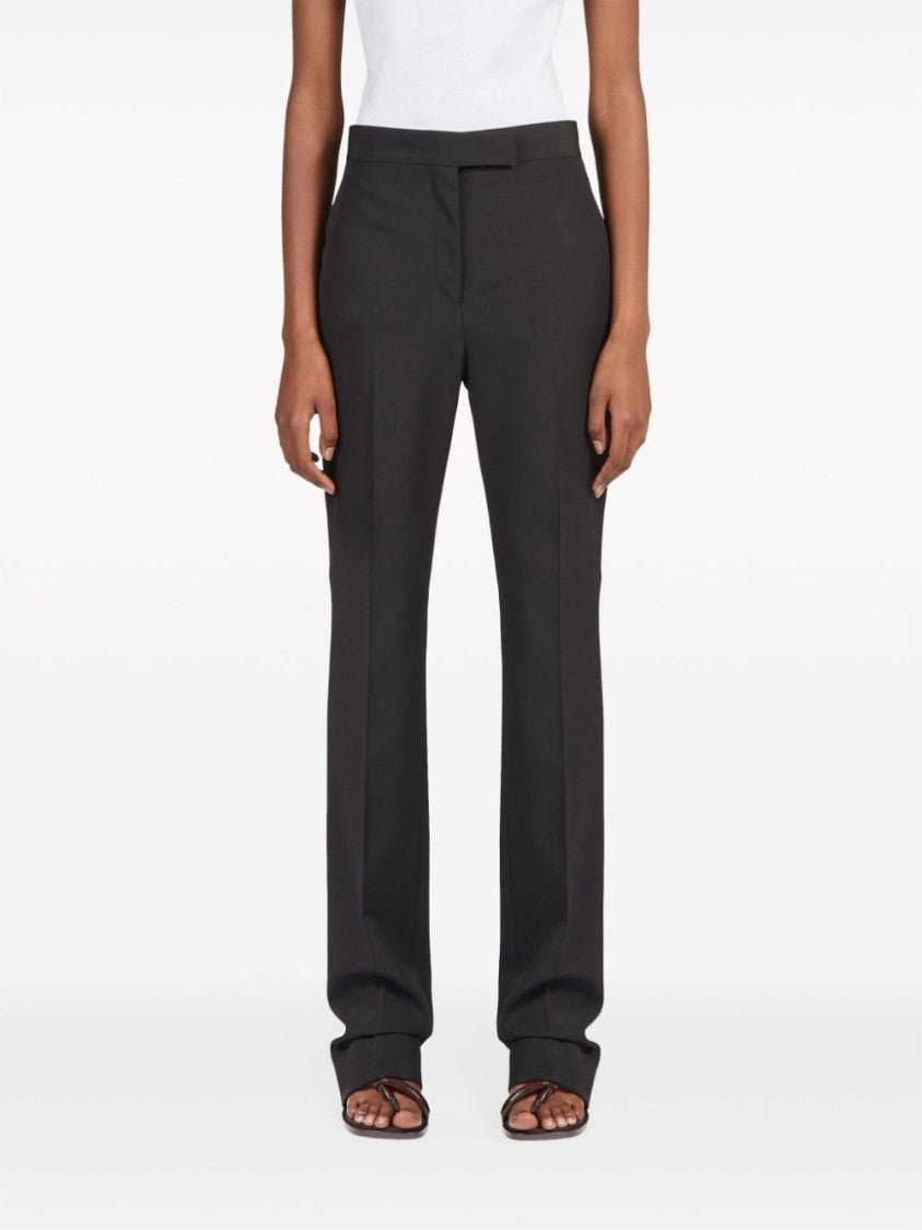 Ferragamo Tailored Virgin Wool Trousers