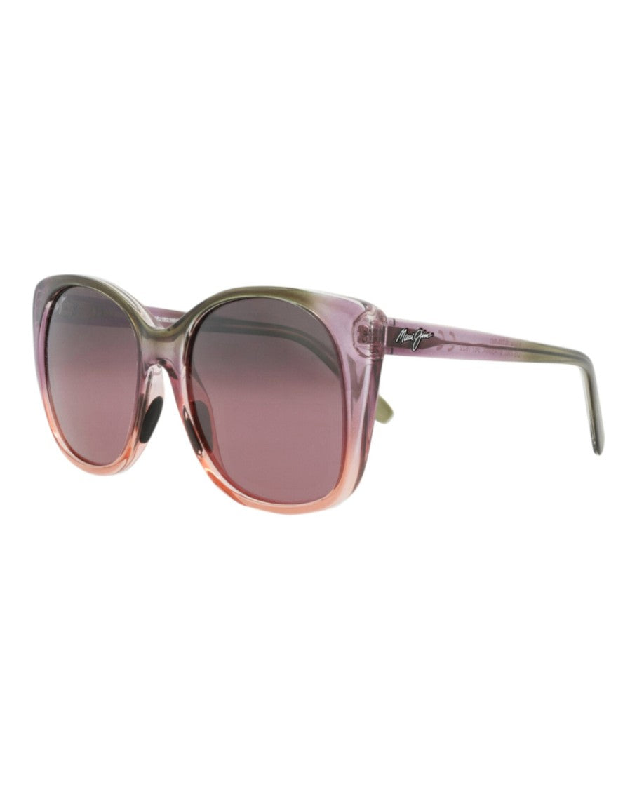 Maui Jim Square-Frame Injected Sunglasses
