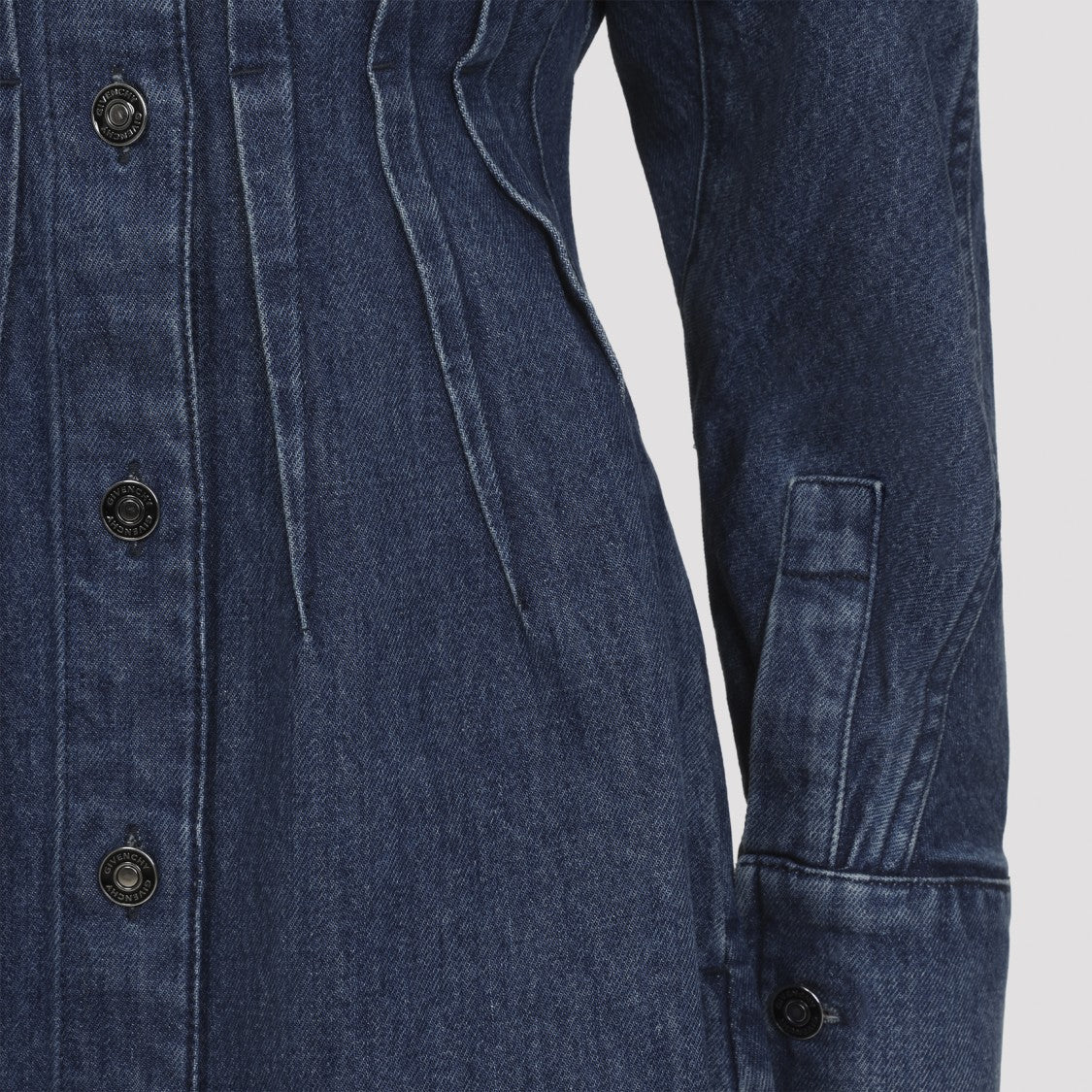 Givenchy Blue Cotton Mini Dress