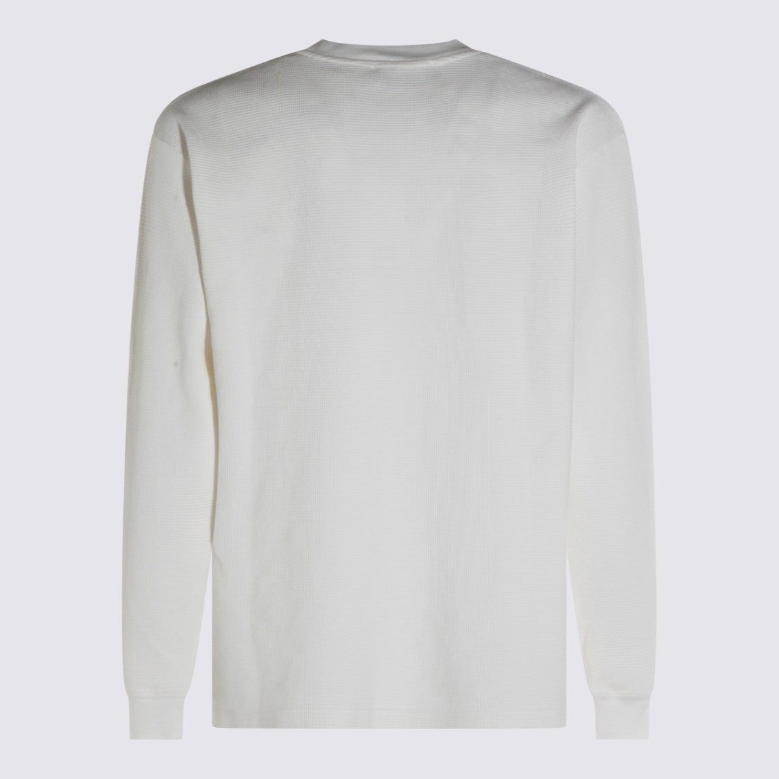 Awge Long-Sleeve Graphic T-Shirt With Waffle-Knit Texture