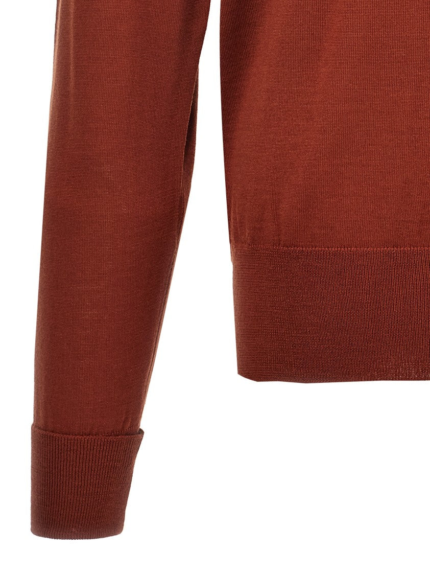 Pt Torino Crew Neck Merino Wool Sweater