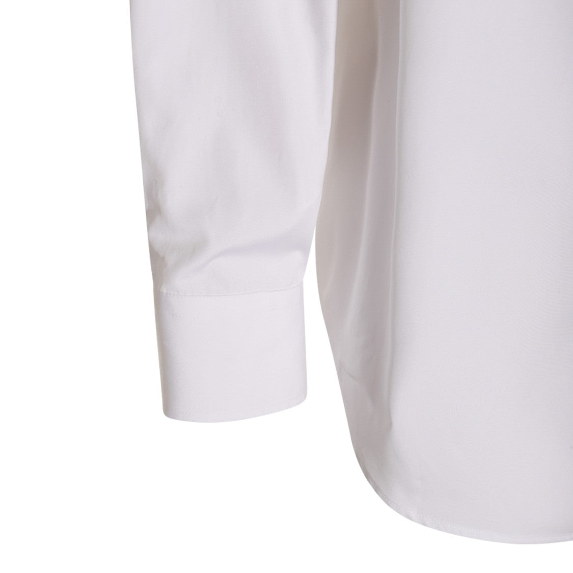 Alexander Mcqueen White Cotton Gemstone Shirt