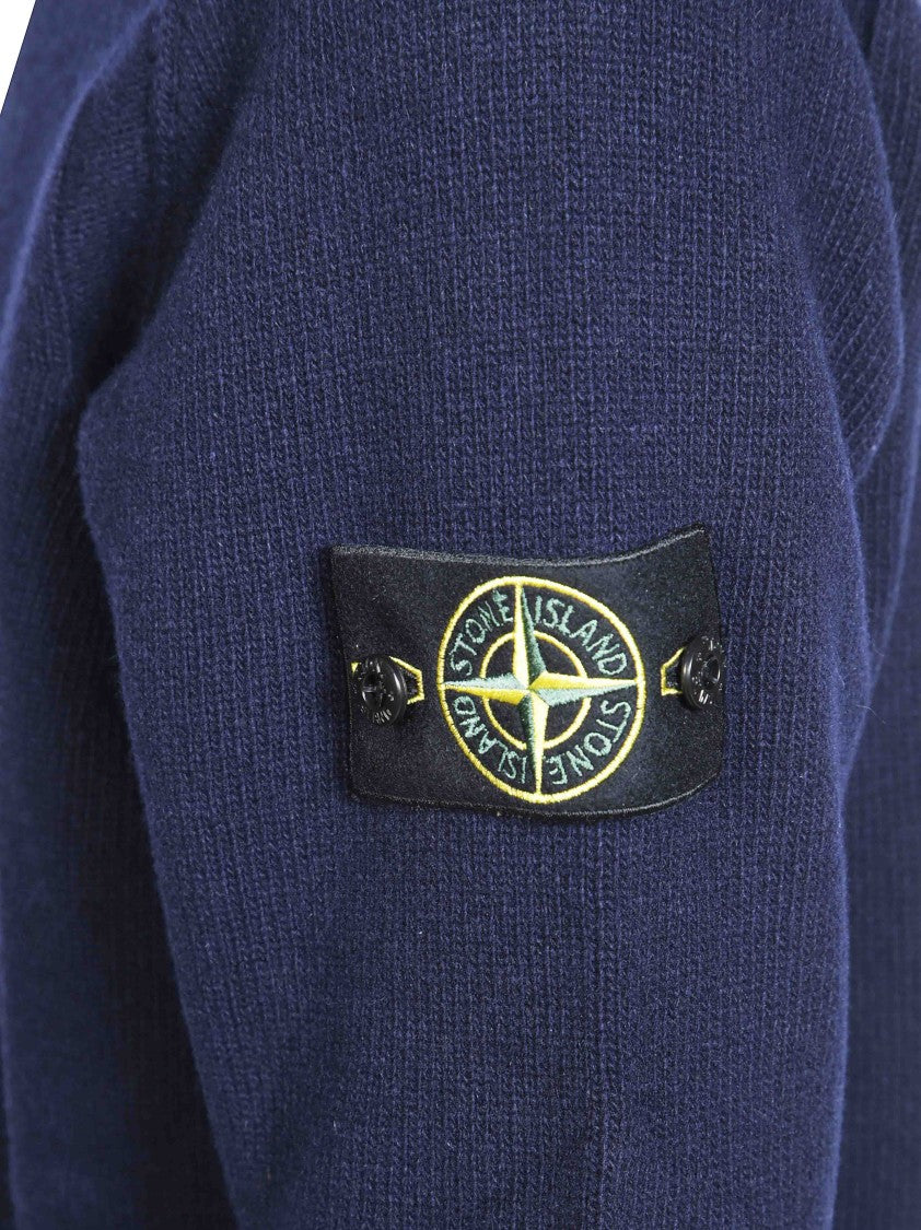 Stone Island Maglia Gc Patch Crewneck Sweater