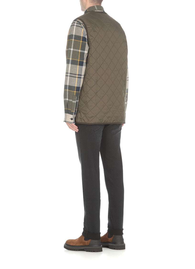 Barbour Green Sleevelees Quilted Jacket
