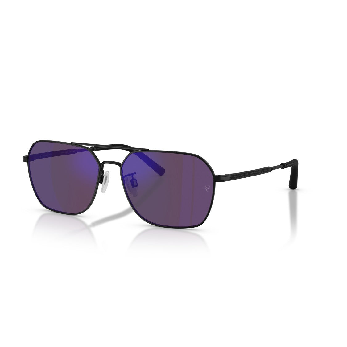 Oliver Peoples 0Ov1377s Rectangular Steel Frame Sunglasses With Double Bridge Design