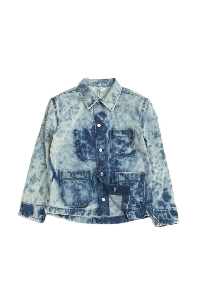 Sunflower Relaxed Fit Tie-Dye Denim Jacket