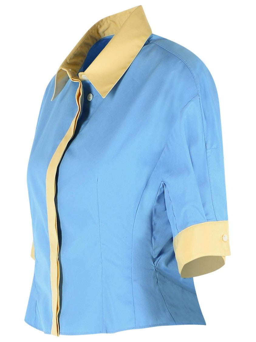 Marni Light Blue Cotton Shirt