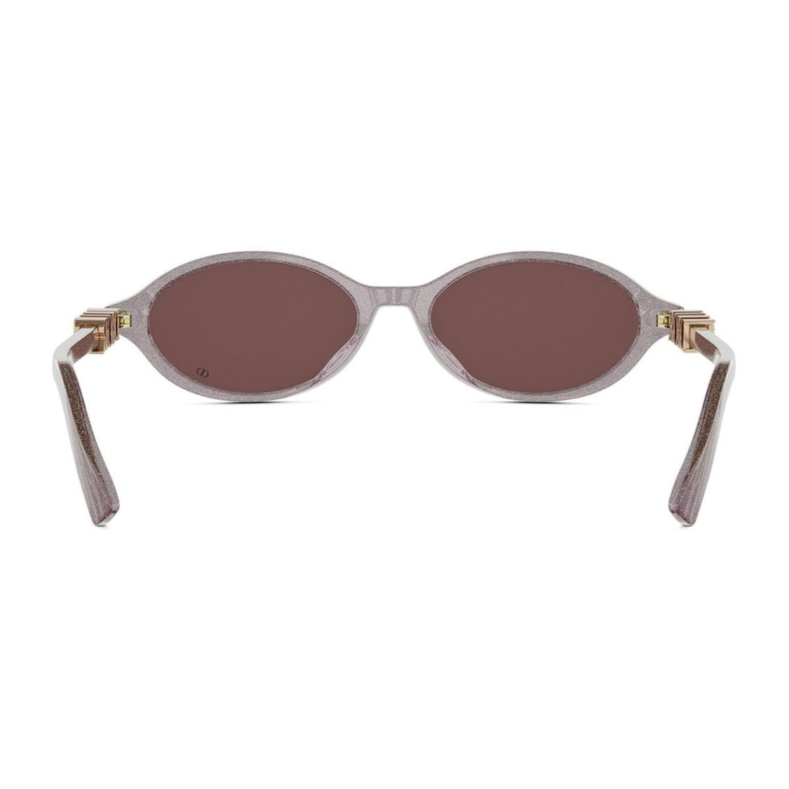 Dior Violet Glitter Diortreasure R1i Acetate Oval Sunglasses