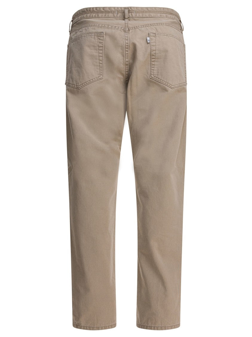 Nonnative Straight-Leg Beige Trousers