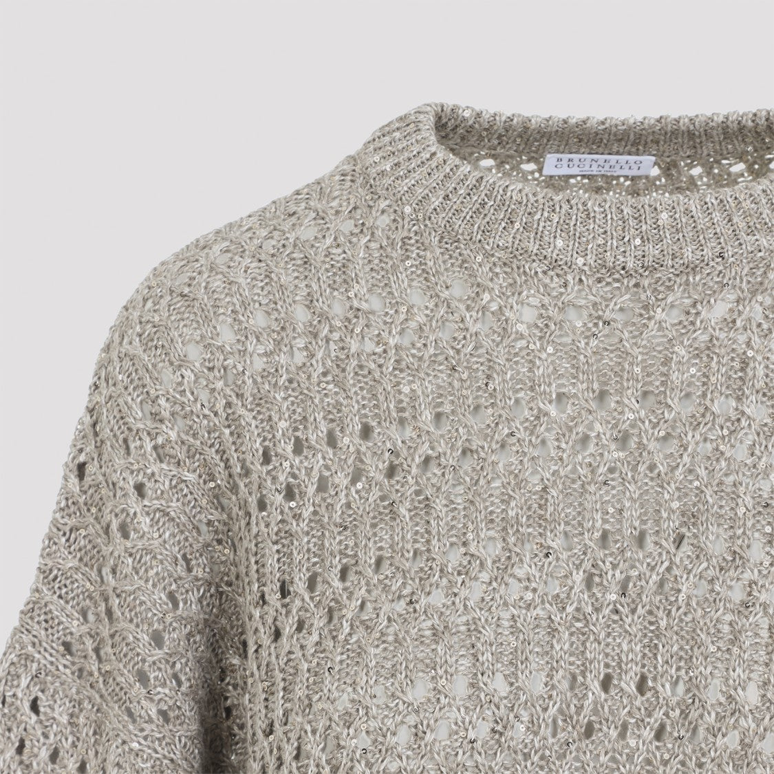 Brunello Cucinelli Linen Blend Sweater