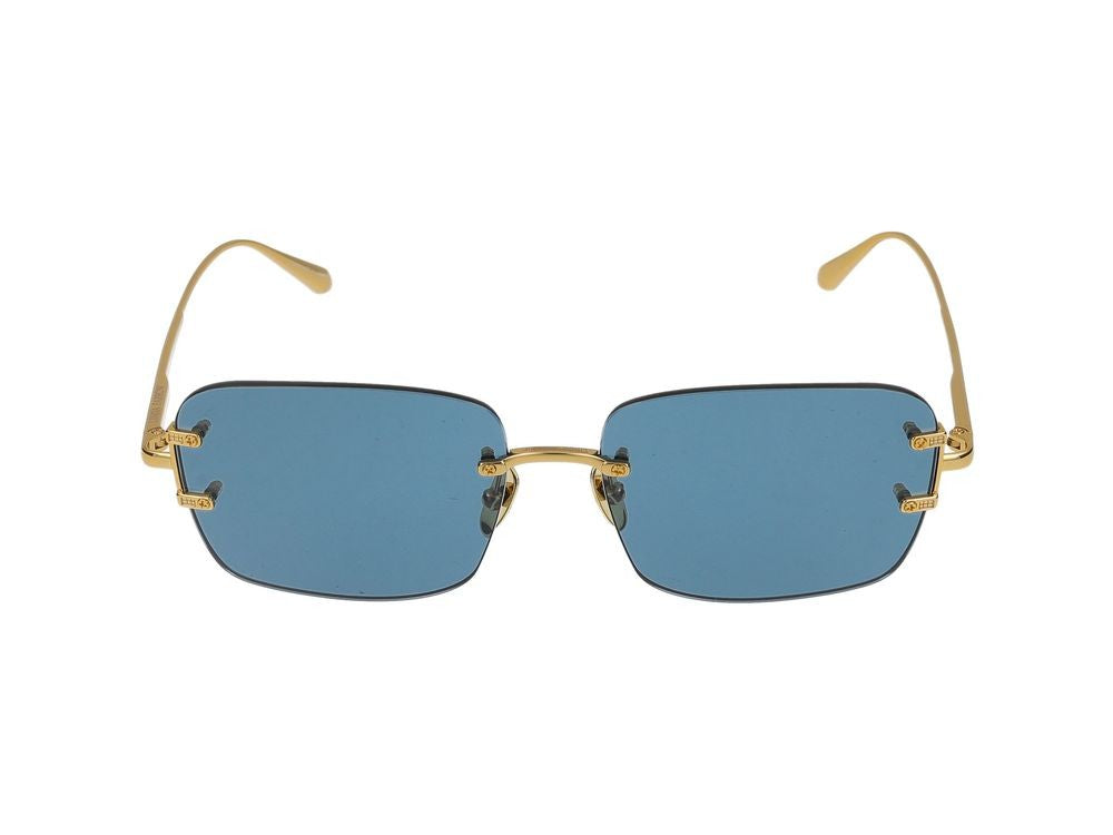 Linda Farrow Sunglasses Lfl1476 Sasha C2 Yellow Gold/Light Gold 58/17/145