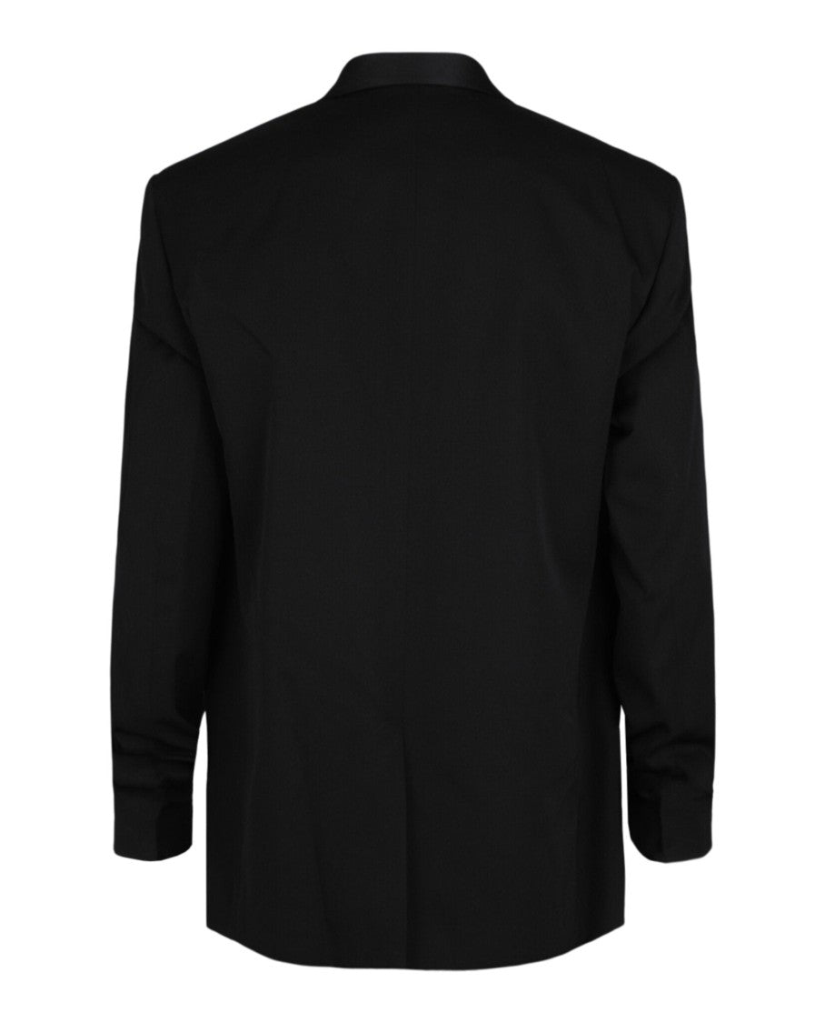 Givenchy Jacket In Wool With Satin Shawl Lapel