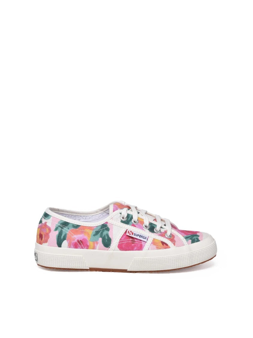 Superga X Lisa Corti Pink Floral Canvas Superga X Lisa Corti Sneakers
