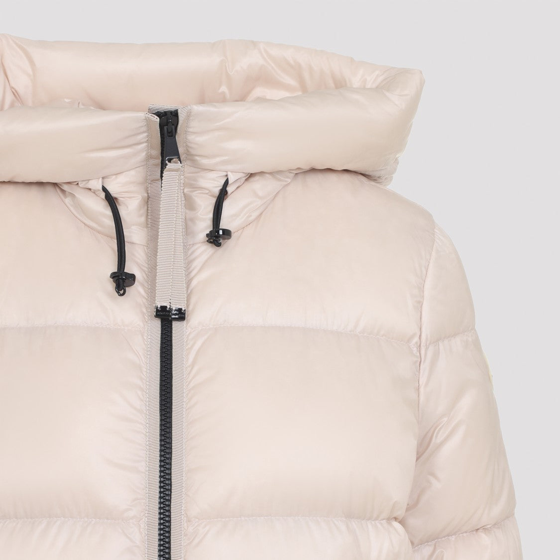 Moncler Serittes Short Light Pink Polyamide Parka