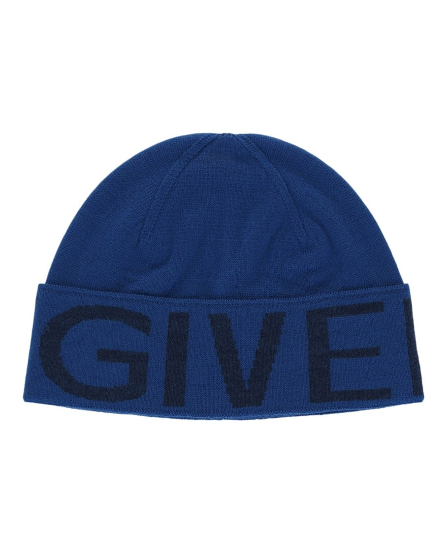 Givenchy Snug-Fit Wool Beanie With Bold Logo Design
