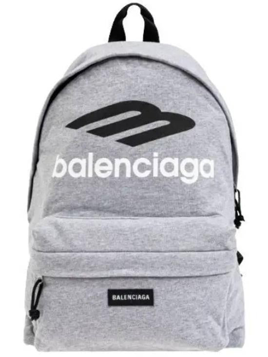Balenciaga Spacious Casual Backpack With Bold Logo Print