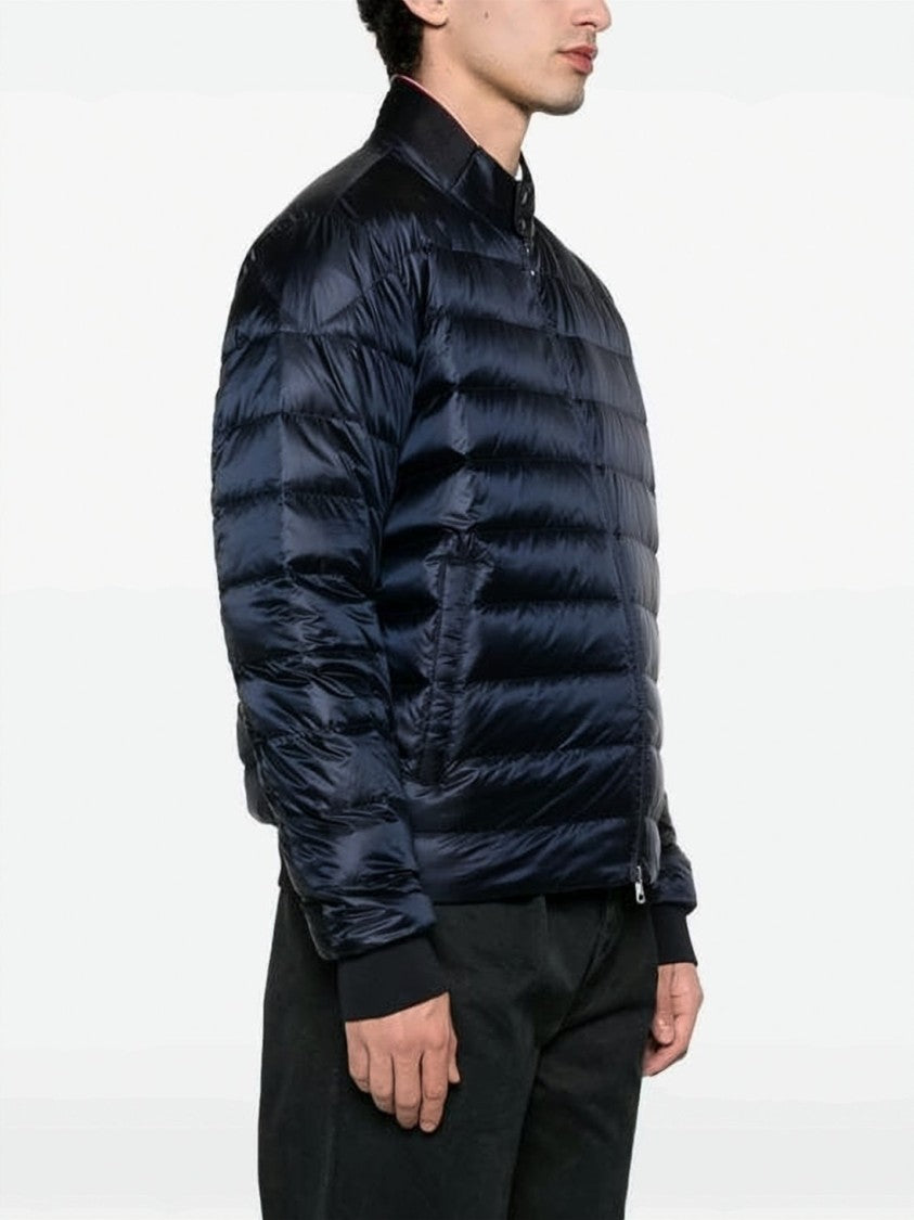 Moncler Quilted Padded Jacket With High Collar