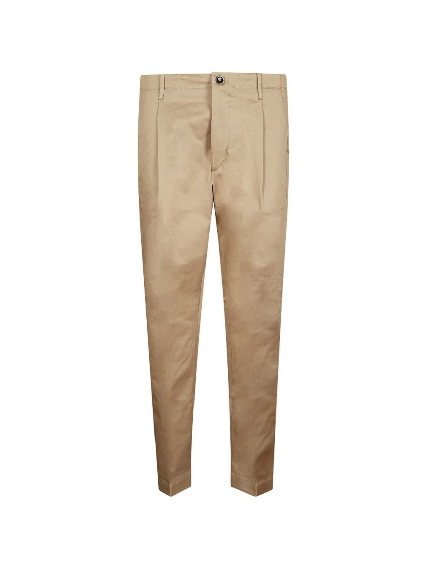 Nine In The Morning Dove Grey Fold 2 Chino Pants