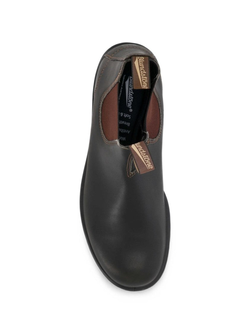 Blundstone Smooth Leather Elastic Ankle Boots
