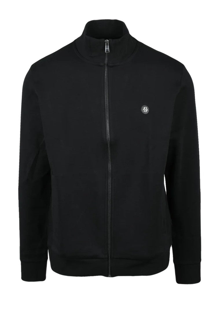 Boss Men's Zip Sweatshirt - Black