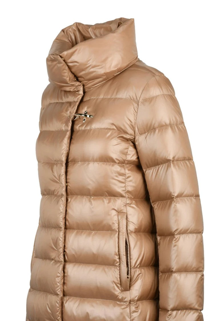 Fay Polyamide Down Jacket - Beige