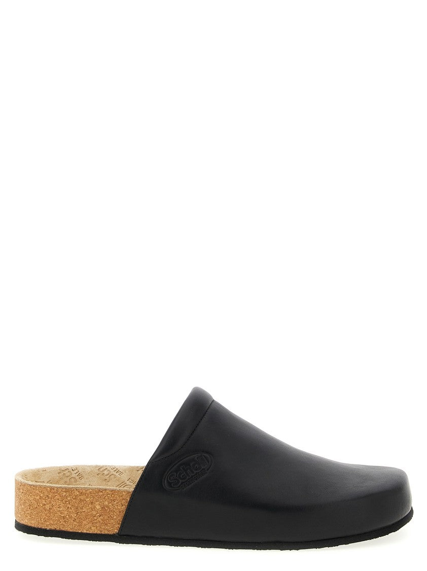 Balenciaga Minimalist Calf Leather Slip-On Clog
