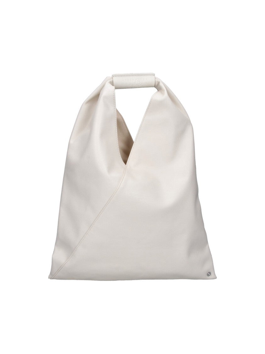 Mm6 By Maison Margiela Black Japanese Fabric Tote Bag