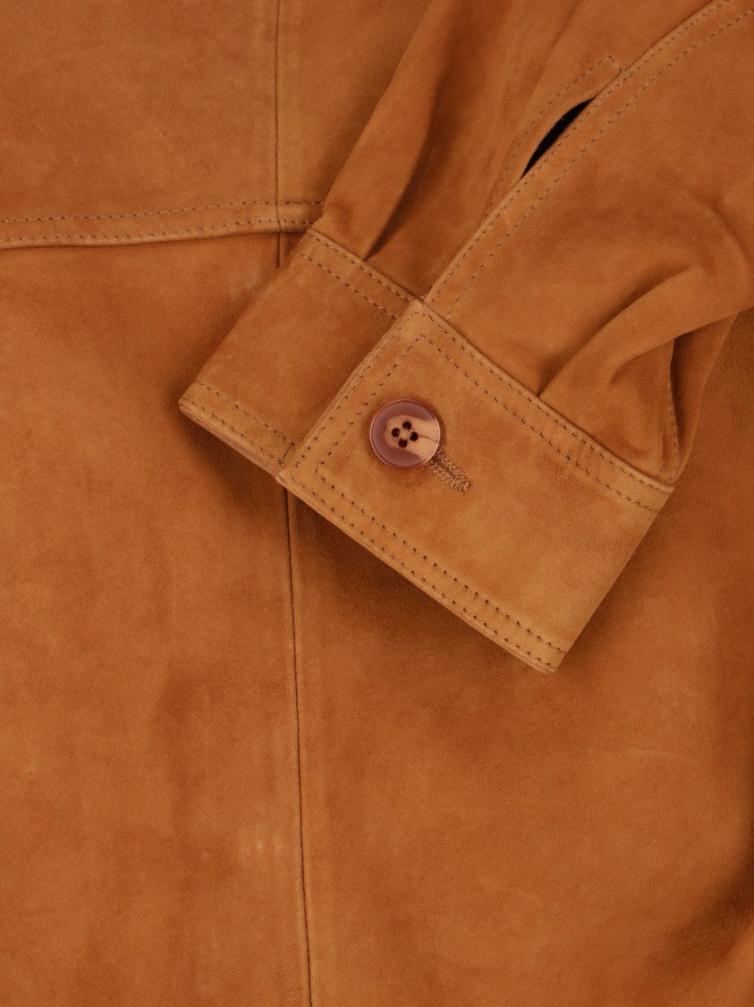 Sunflower Suede Shirt – Brown