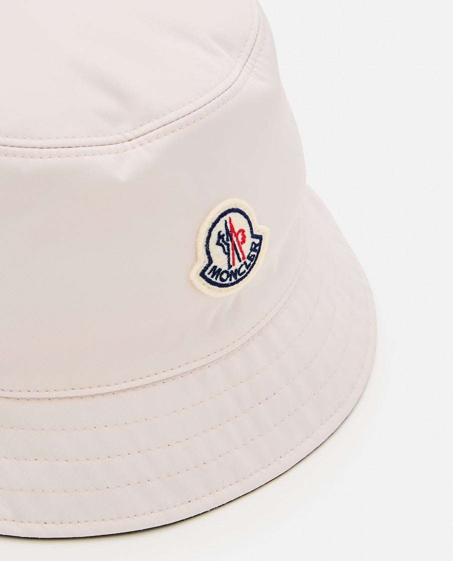 Moncler Cotton White Bucket Hat