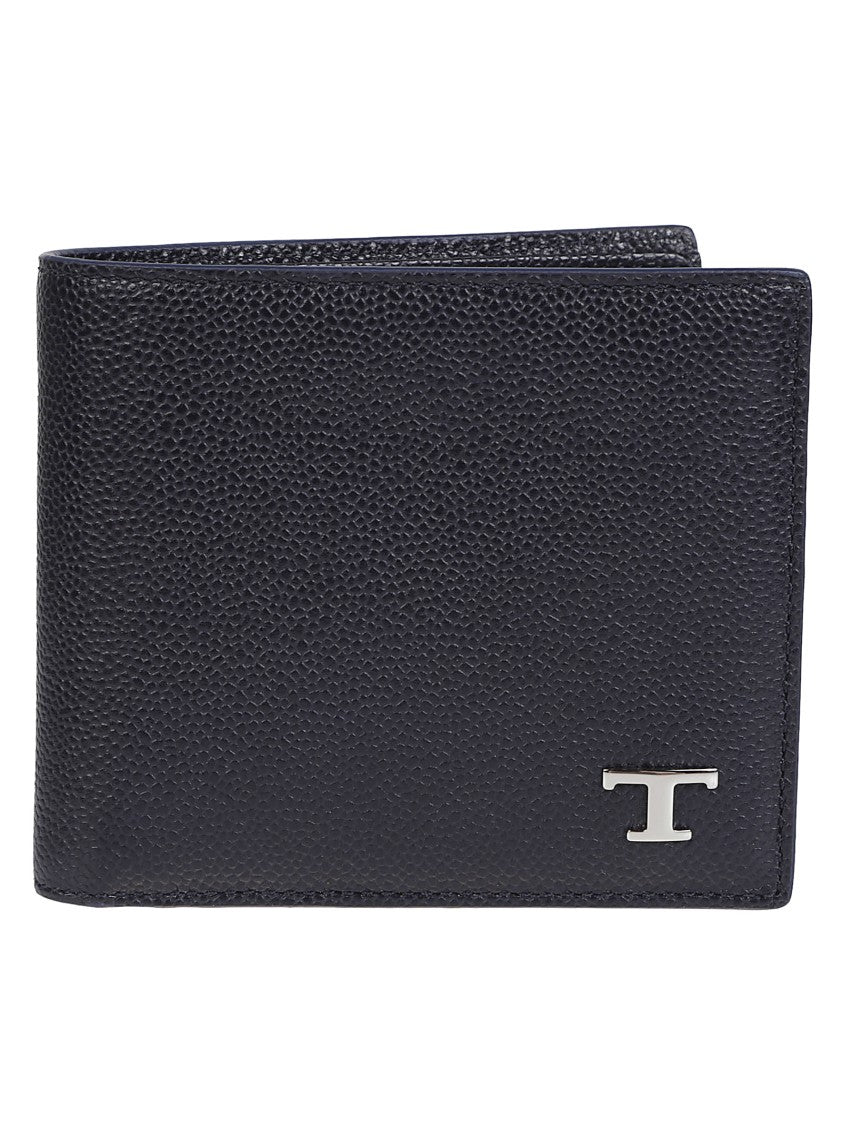 Tod's Tsi Textured Leather Bifold Wallet