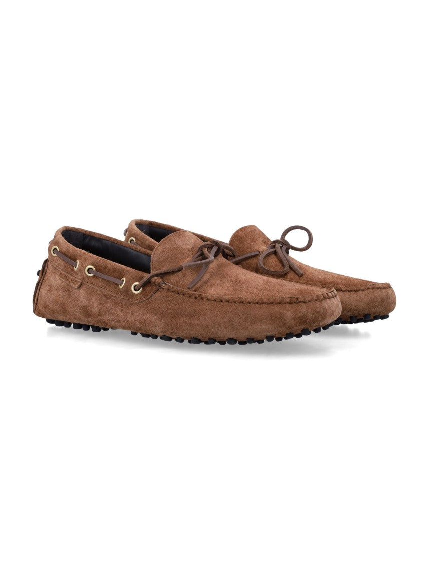 Tom Ford Suede Rod Driver Loafer With 360° Lace-Up System