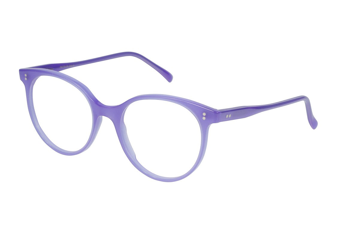 Kador Cynda/N-52 Translucent Purple Cat-Eye Sunglasses