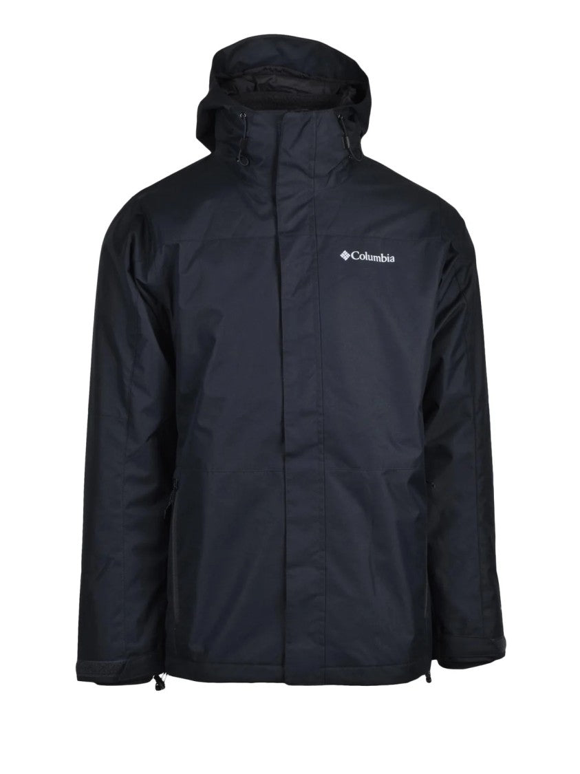 Columbia Black Hikebound Removable Vest Polyester Coat