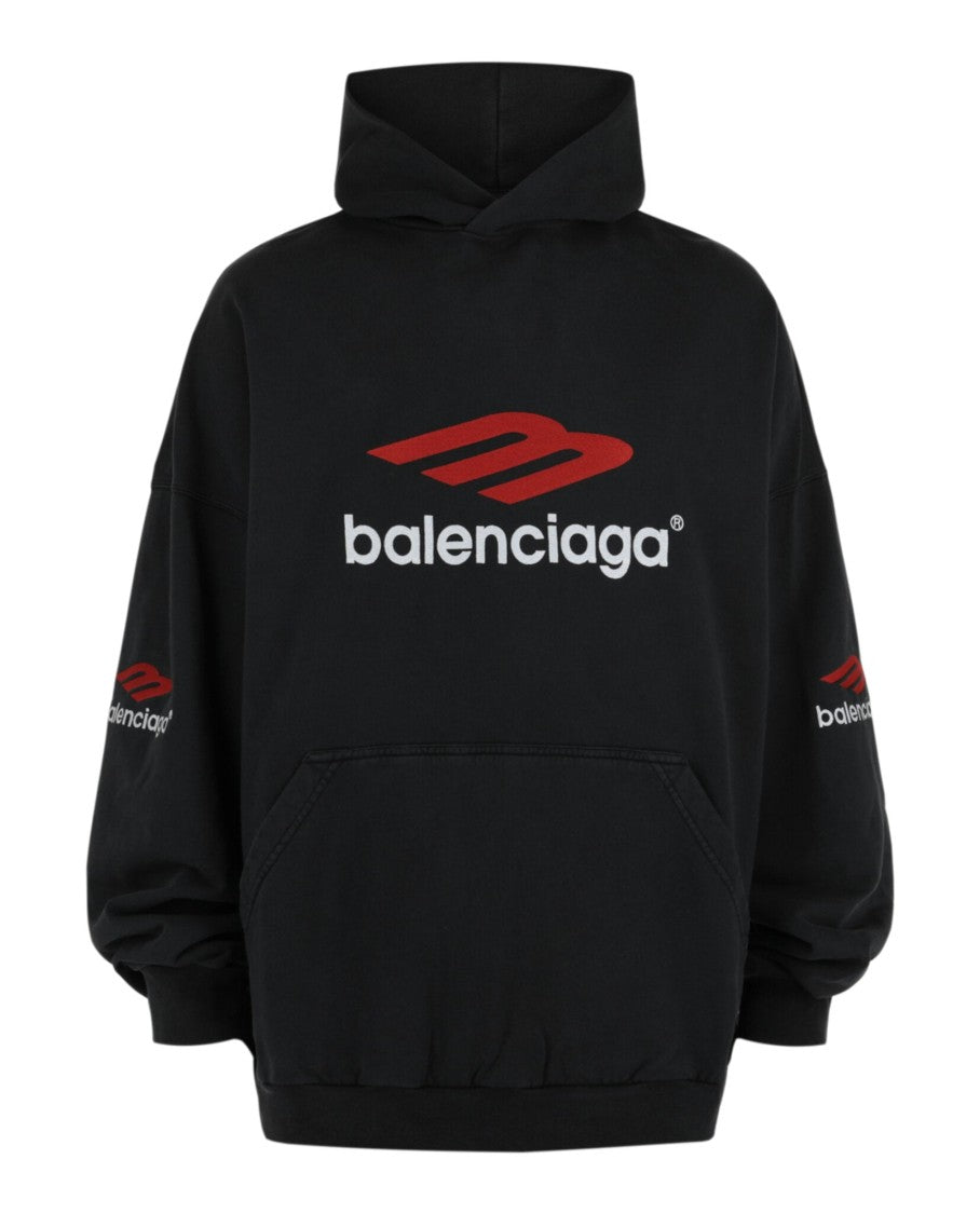 Balenciaga 3B Sports Icon Oversized Hoodie