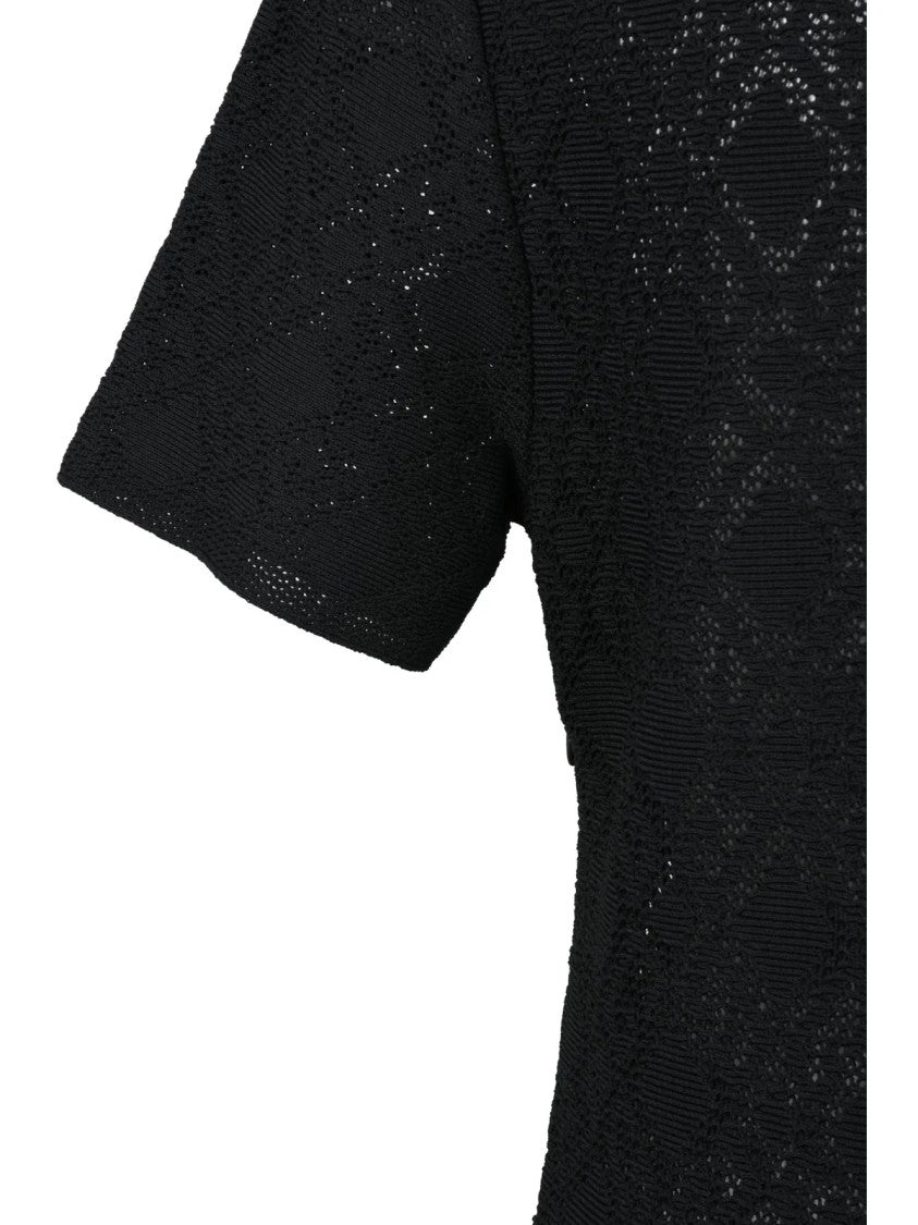 Givenchy Tricot Dress Viscose Black