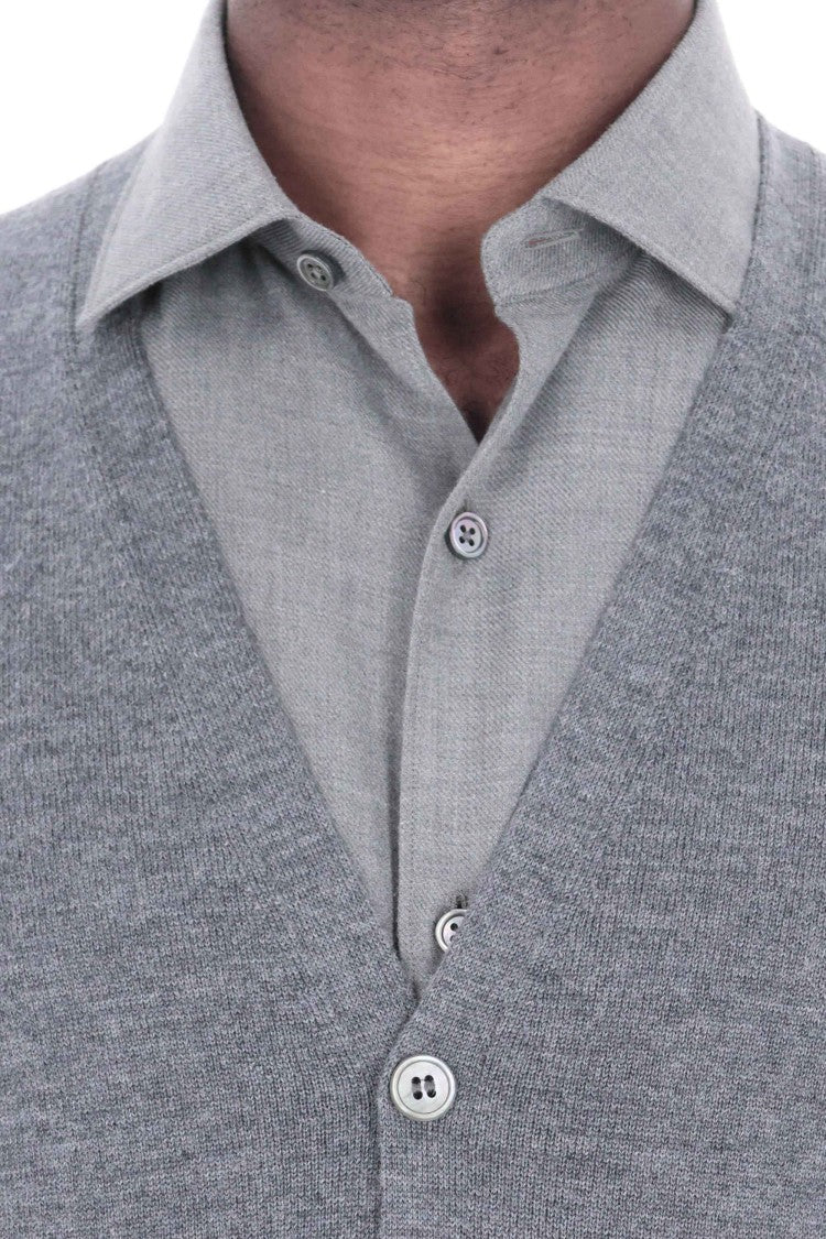 Barba Merino Wool Vest