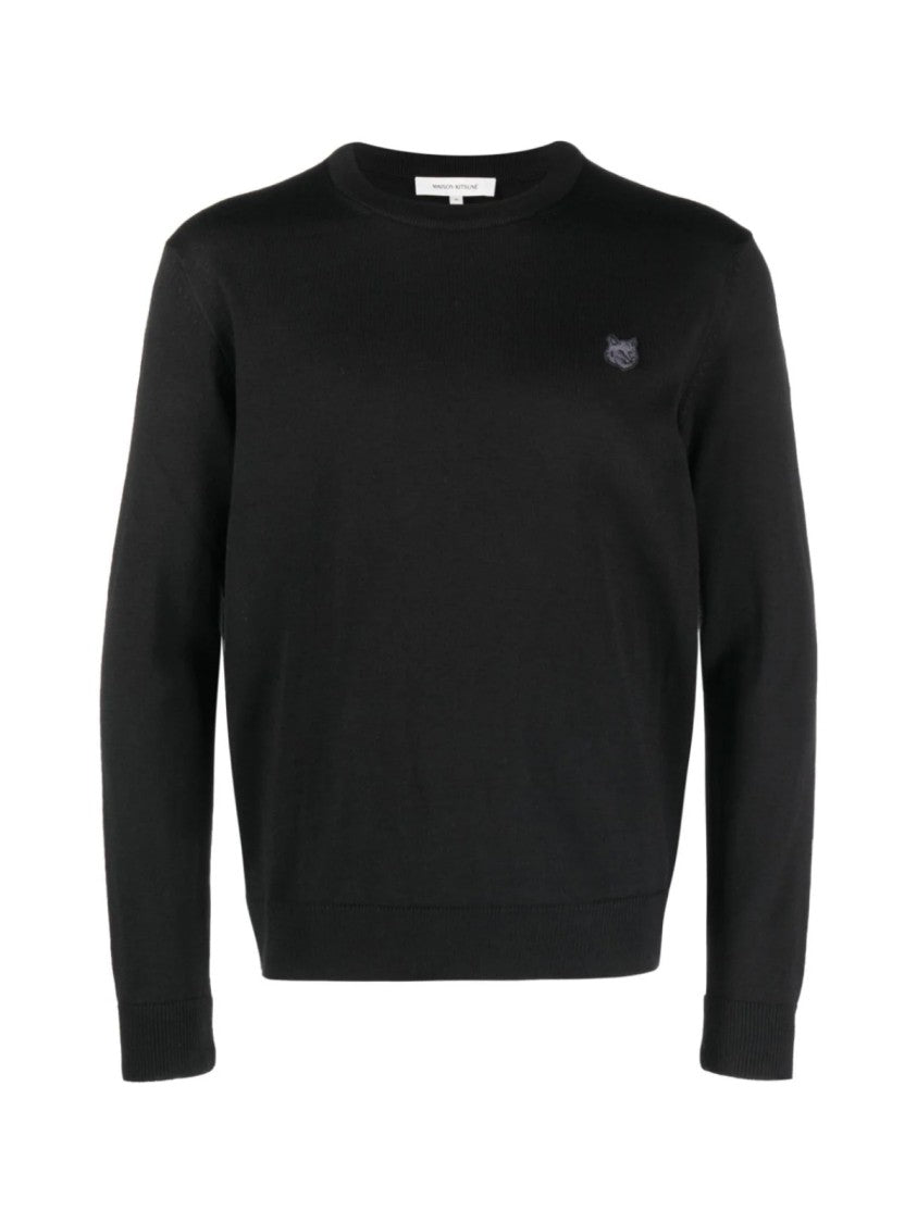 Maison Kitsuné Fox Logo Patch Sweater