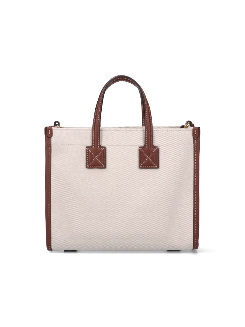 Burberry Mini Tote Bag "Freya" – Beige