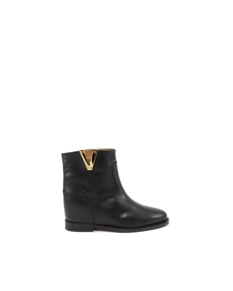 Via Roma 15 Santa Monica Ankle Boots - Black