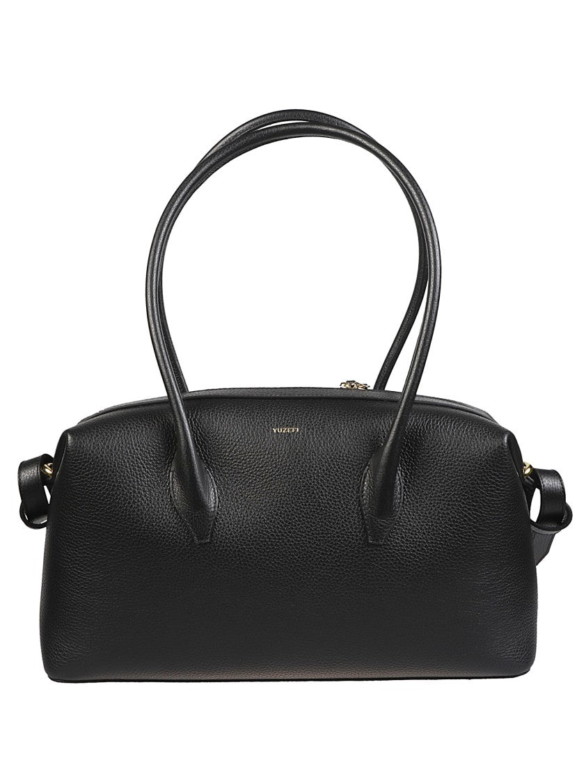 Yuzefi Brioche Duffle Textured Leather Bag