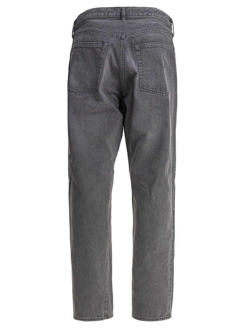 Kaptain Sunshine Washed Grey Denim Jeans