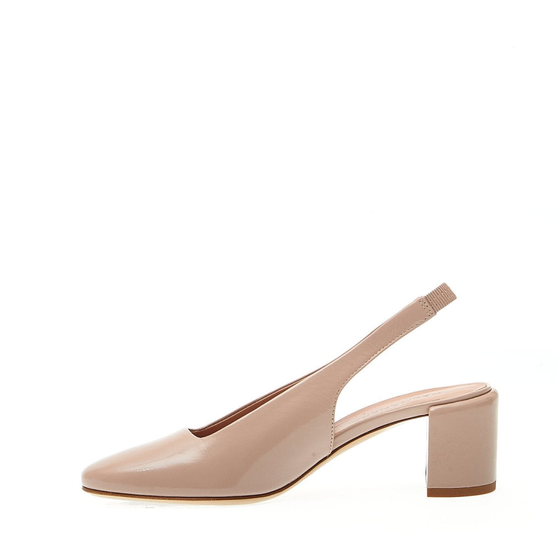 Halmanera Slingback Powder Patent Heel 50Mm