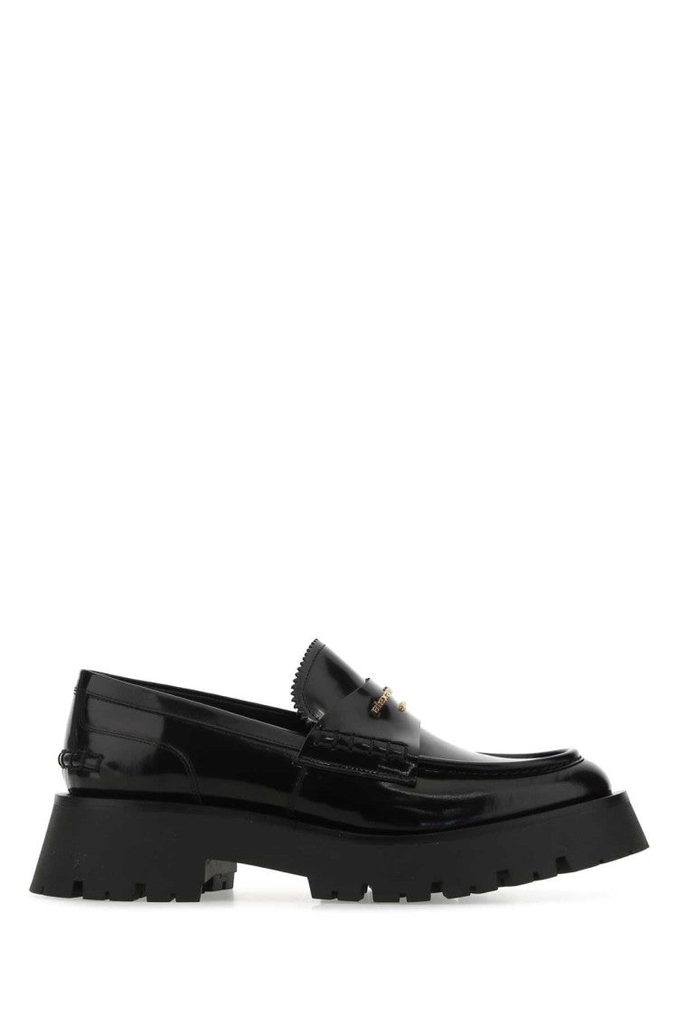 Alexander Wang Black Leather Carter Loafers