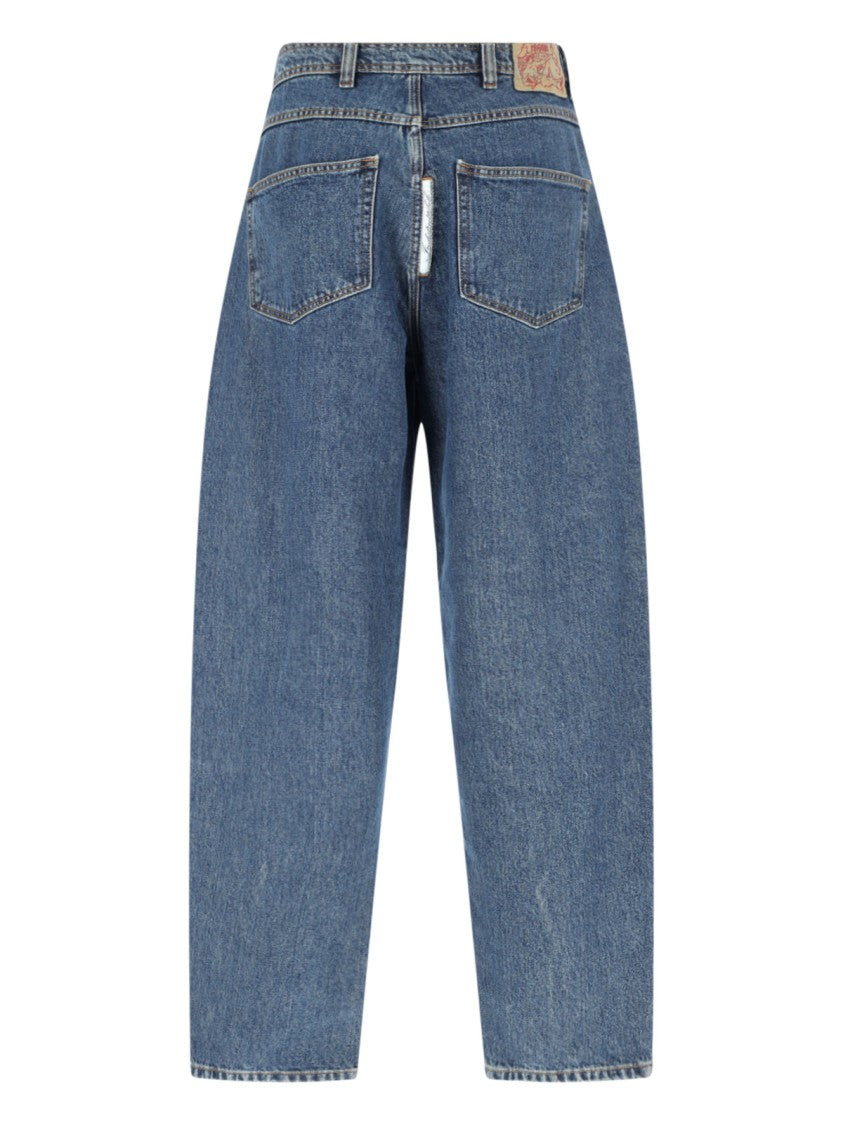 Magliano "Indistruttibile" Wide Jeans – Blue